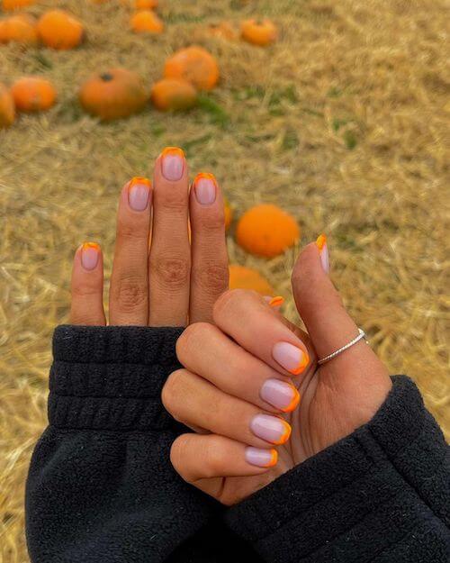 fall short nail designs