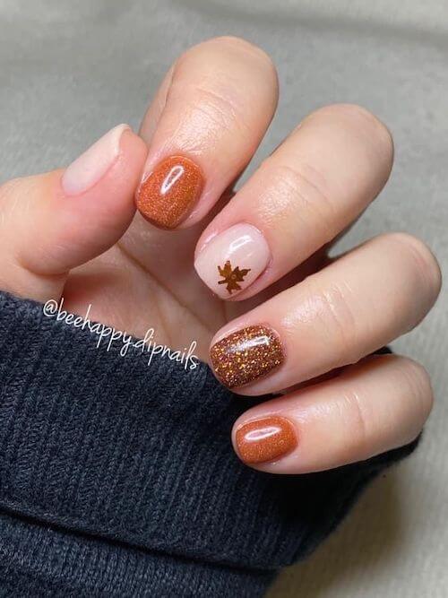 fall short nail designs