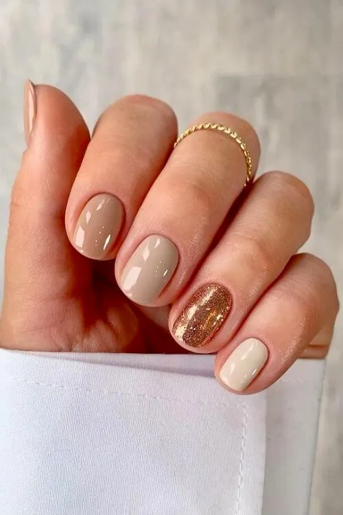 fall short nail designs