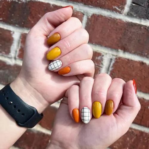 fall short nail designs