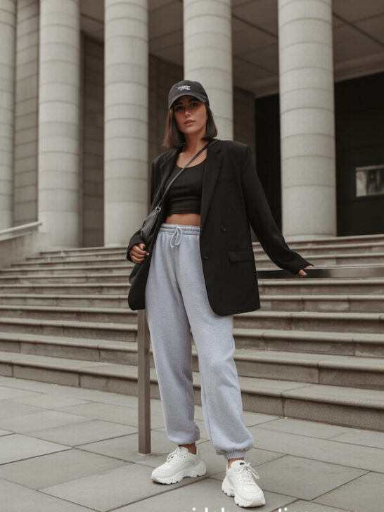 21 Effortless Fall Sweatpants Outfits for Women: Style Meets Comfort Every Day