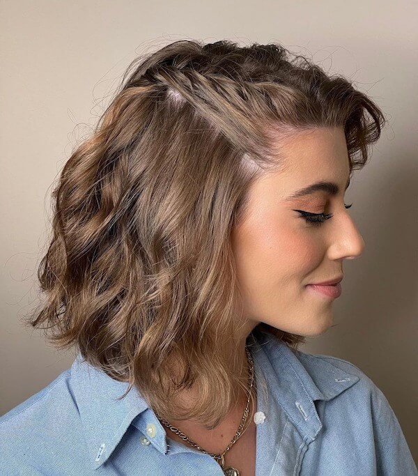 Textured Short Waves with Braids