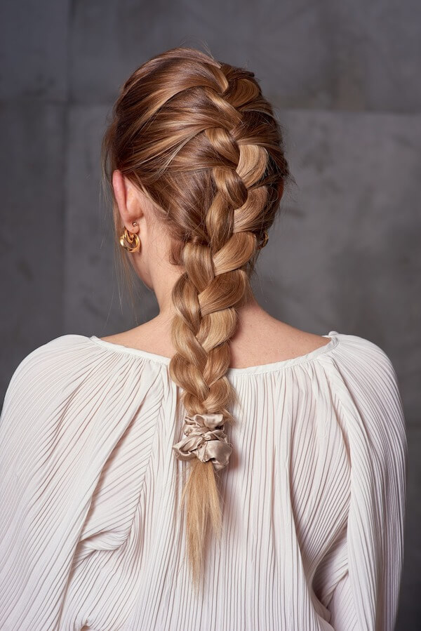 Classic French Braid Variation