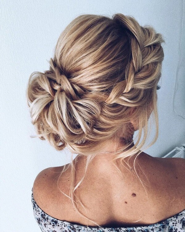 Romantic Braided Updo