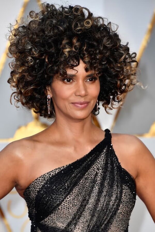 Natural Curly Afro