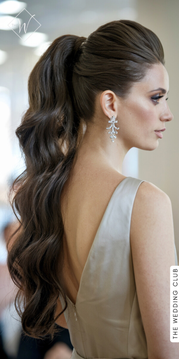 Glamorous Voluminous Ponytail