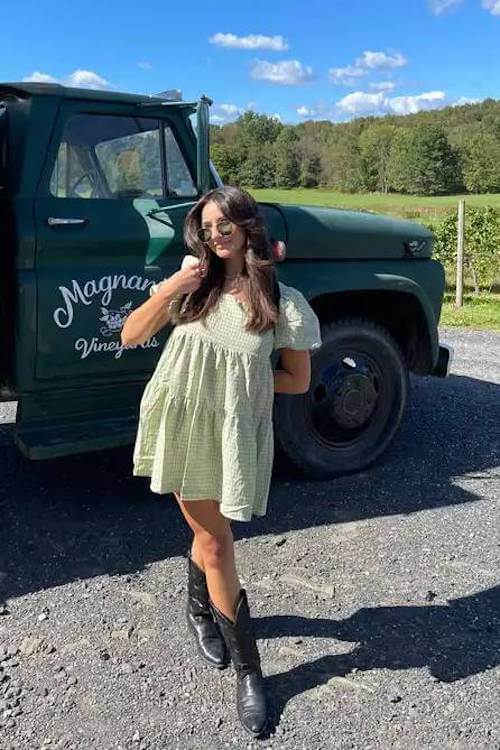fall winery outfits