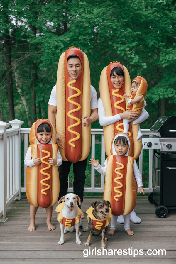 Hot Dog Family