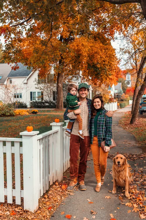 family fall photoshoot ideas