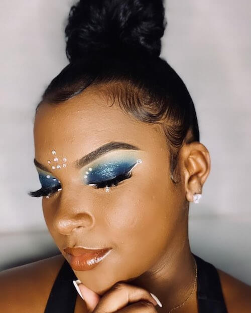 festival makeup ideas for black women