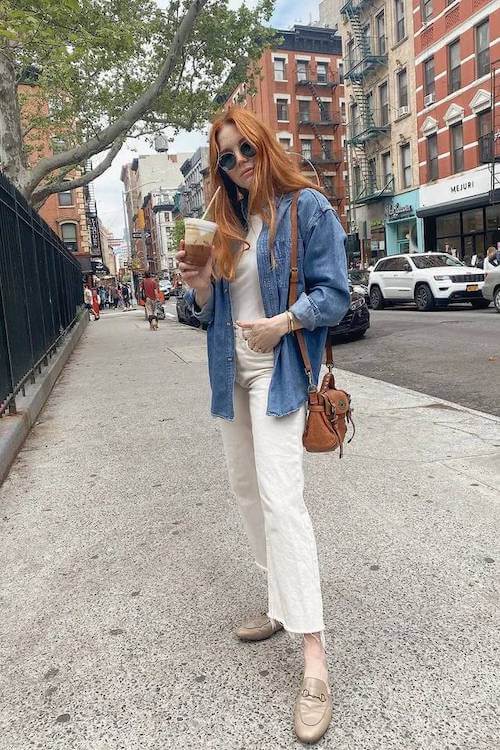 flare jeans outfit