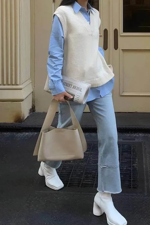 flare jeans outfit