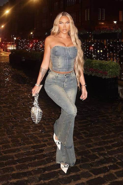 flare jeans outfit