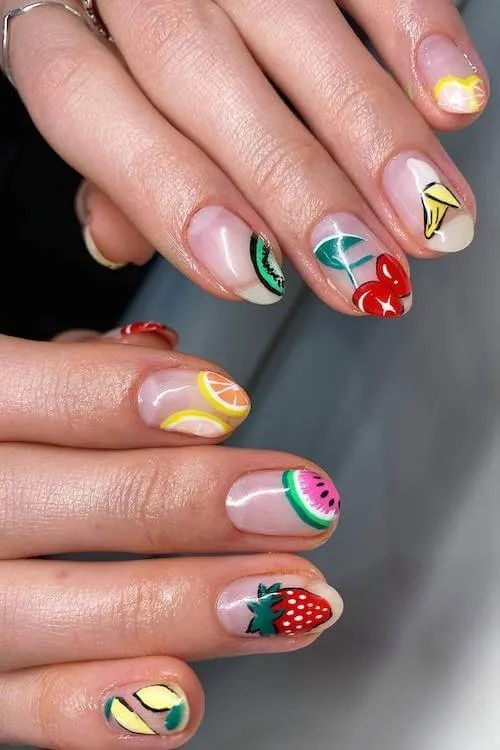 fruit nails