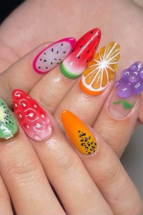 fruit nails