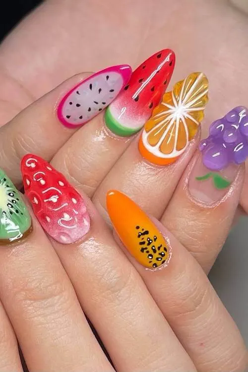 fruit nails
