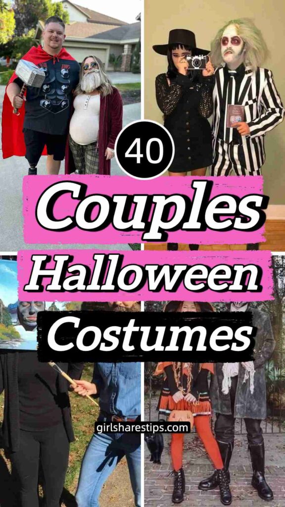 fun creative couples Halloween costumes