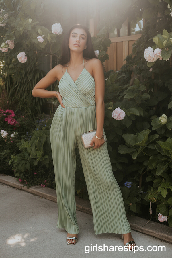 garden party wedding guest outfit