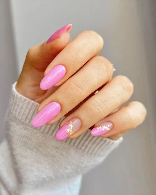 Cute And Fun Pink Birthday Nails