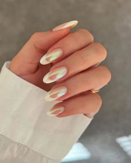 Classy Shape For Birthday Nails