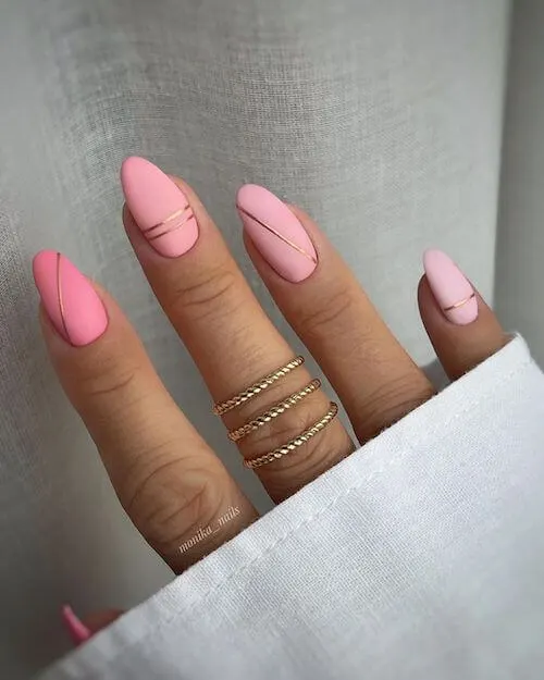 Cute And Fun Pink Birthday Nails