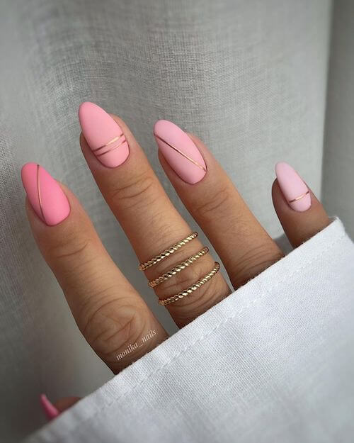 Best Birthday Manicure With Pink Nail Polish