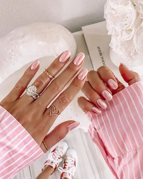 Elegant Birthday Nails