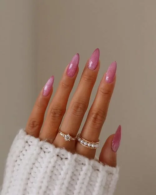 Cute And Fun Pink Birthday Nails