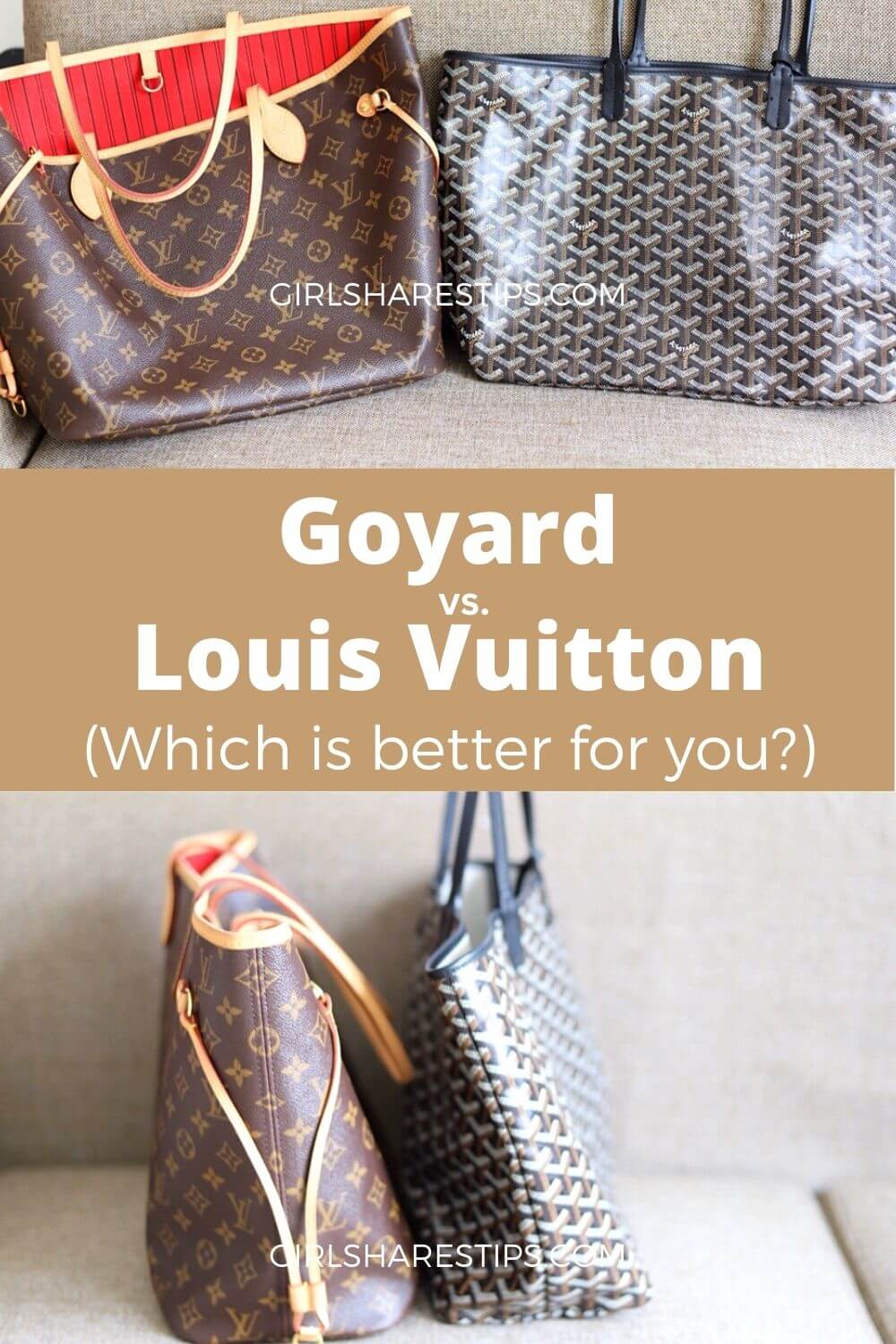 Goyard vs Louis Vuitton