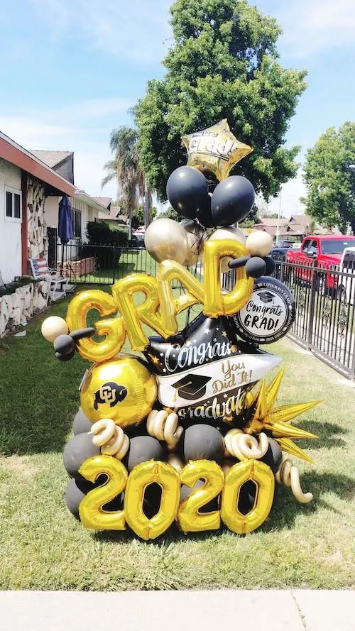 graduation balloon decoration ideas