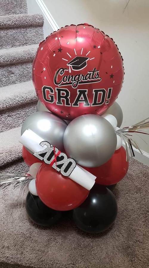 graduation balloon decoration ideas