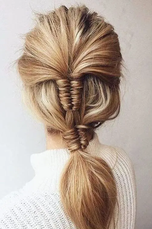 Fishtail Braid graduation hairstyles for long hair