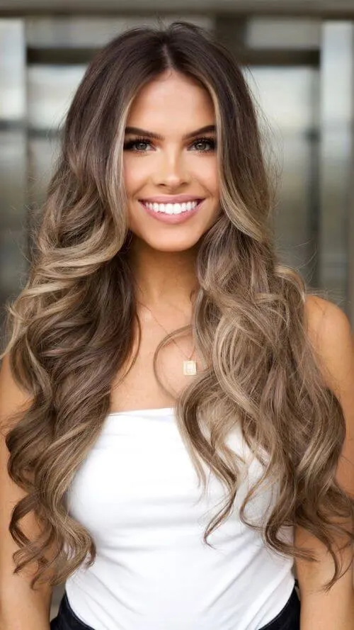 Loose Curls graduation hairstyles for long hair