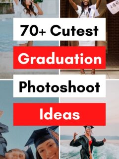 graduation photoshoot ideas for girls collage