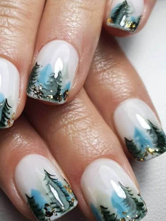 31 Gorgeous Green Winter Nails You’ll Want to Try This Season