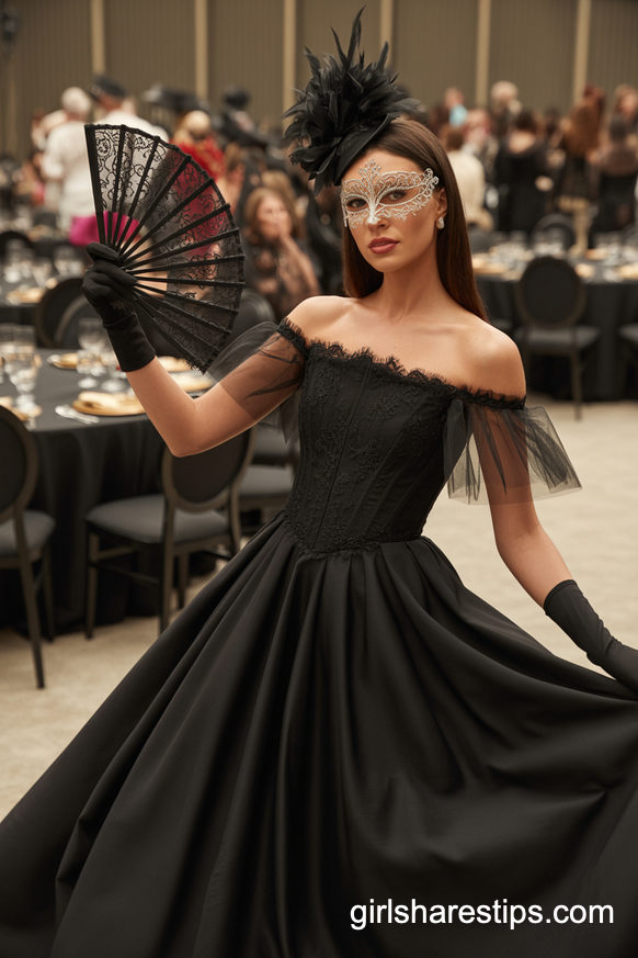 Halloween costumes with black dress
