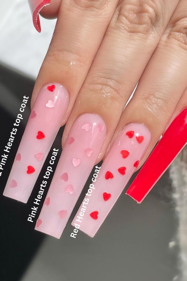 heart nails