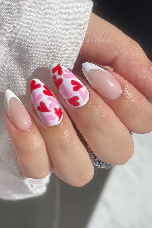 heart nails