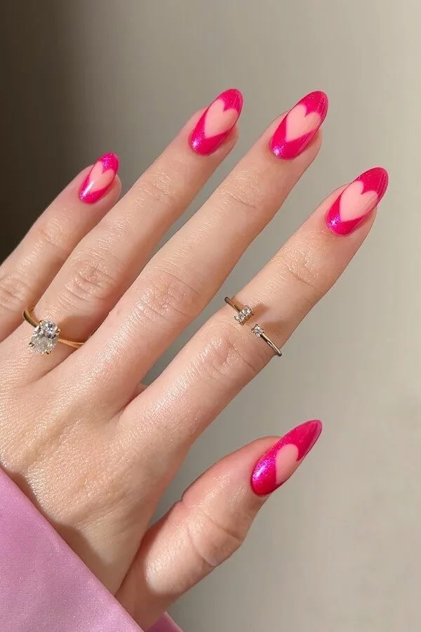 heart nails