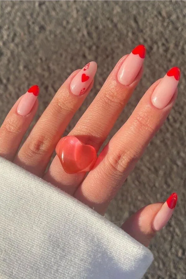 heart nails