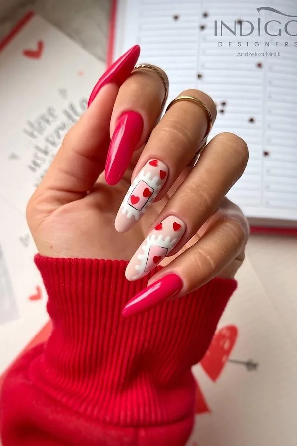 heart nails