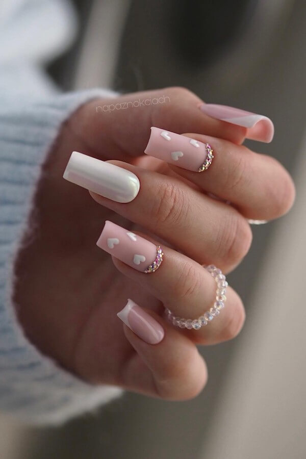 heart nails