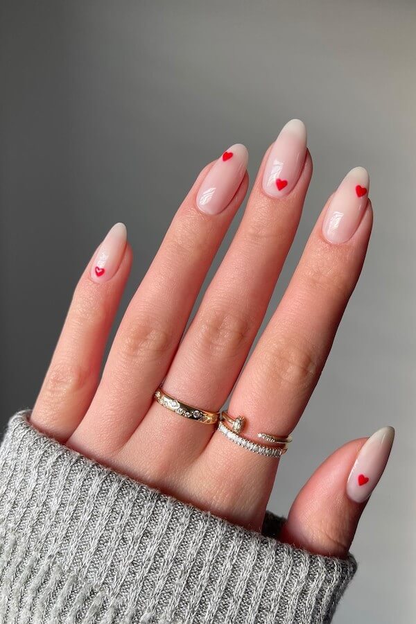 heart nails