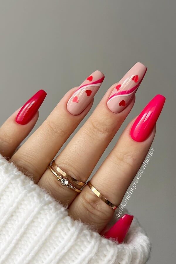 heart nails