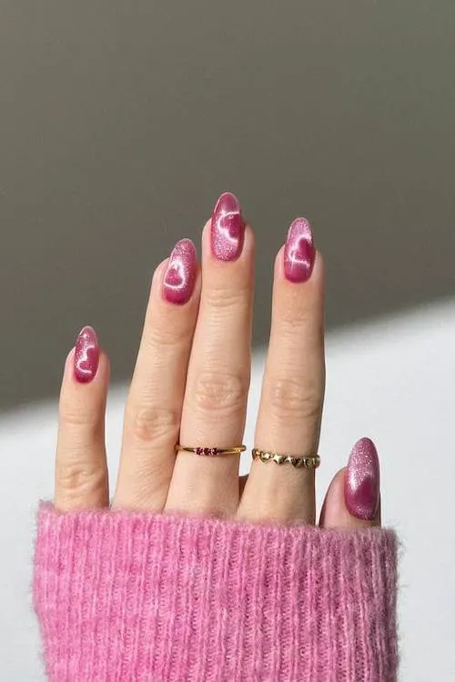 heart nails