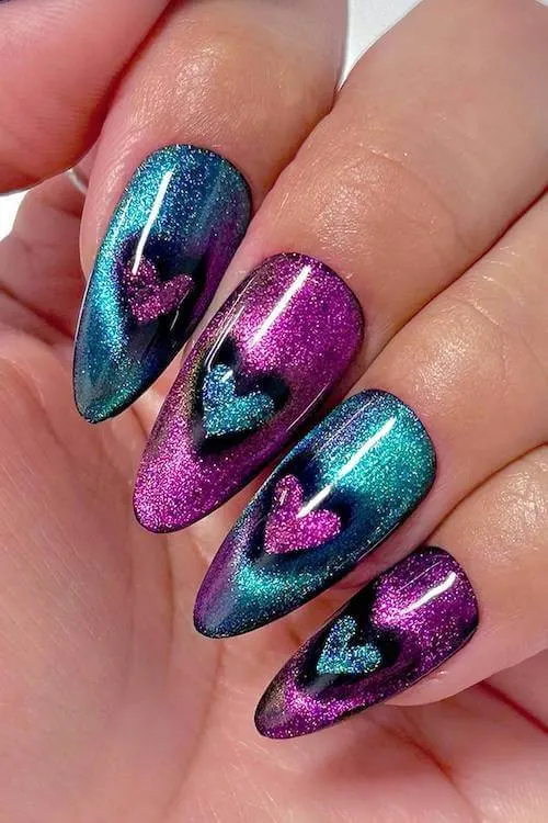 heart nails