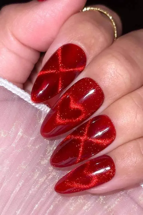 heart nails