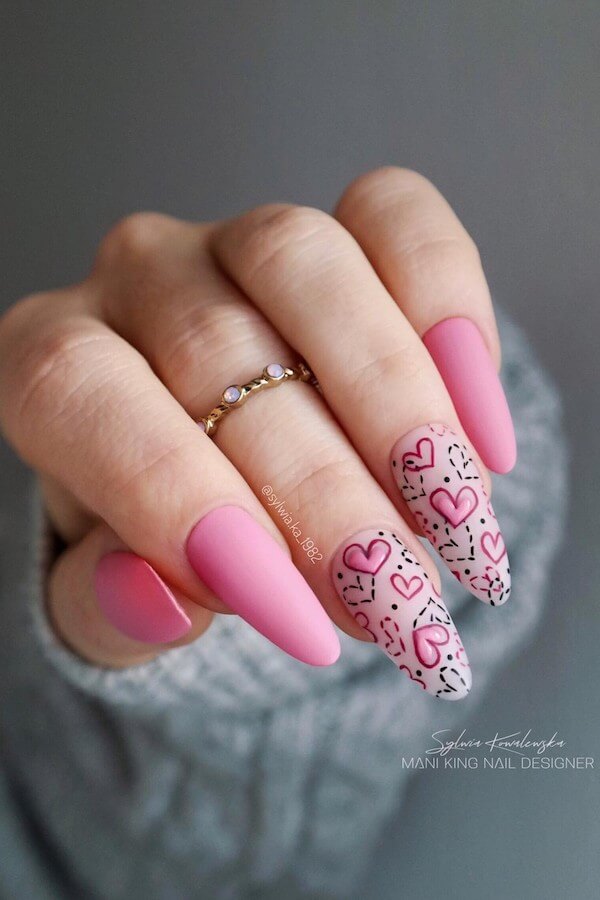 heart nails