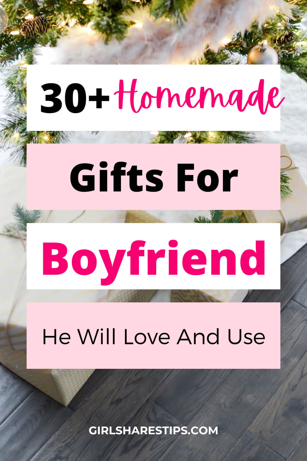 homemade gifts for boyfriend