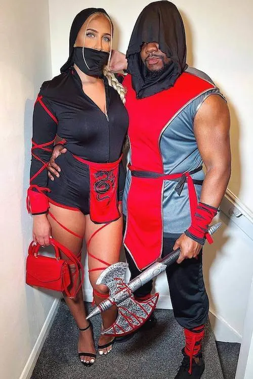 hot cute couples Halloween costumes